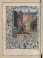 Francais 77, fol. 242v, Retour d'Edouard III en Angleterre